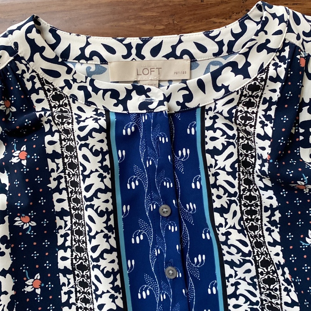 Loft Mixed Print dress - long sleeves - Picture 5 of 5